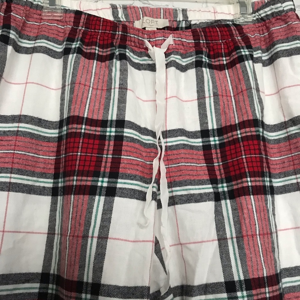 LOFT Plaid Pj’s Size:Small - Picture 3 of 3